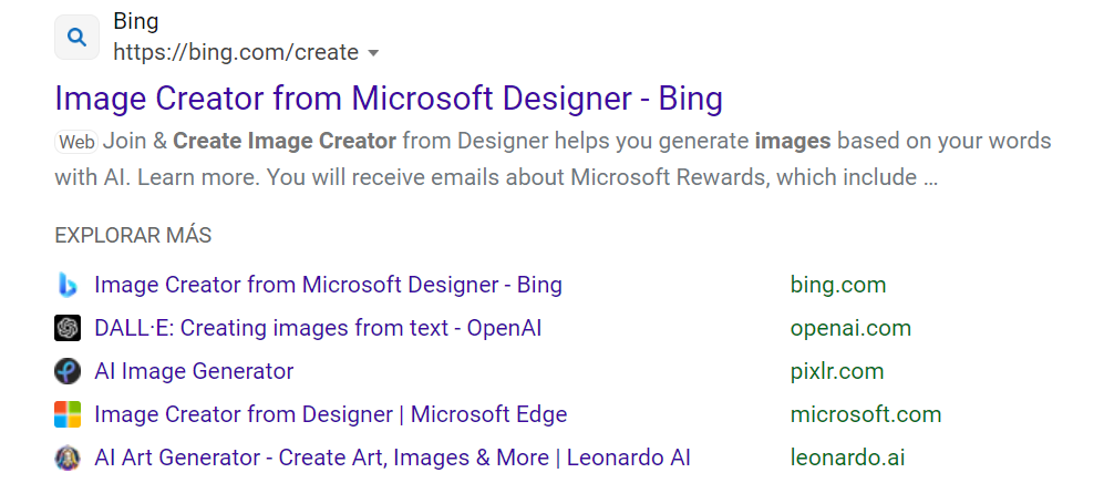 Bing AI Image Creator for Marketing